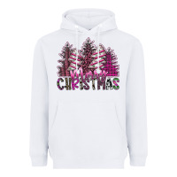 White Merry Christmas Heavyweight Hoodie - SublimationCraftShop