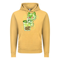 Vintage Mustard sprigatito matcha bubble classic . Vintage Hoodie - tuanDangUi