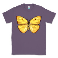 Lavender Cloudless Sulphur Butterfly Classic Tee - LillyAllenDesigns