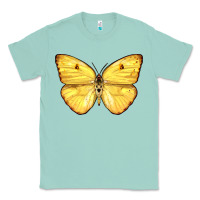 Seafoam Cloudless Sulphur Butterfly Classic Tee - LillyAllenDesigns