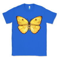 True Royal Cloudless Sulphur Butterfly Classic Tee - LillyAllenDesigns