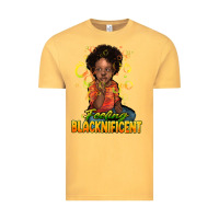 Vintage Mustard feeling blacknificent Vintage Tee - NancyCooperArtShop