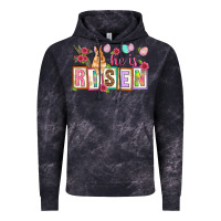 Cloud Black He is risen Vintage Hoodie - NancyCooperArtShop