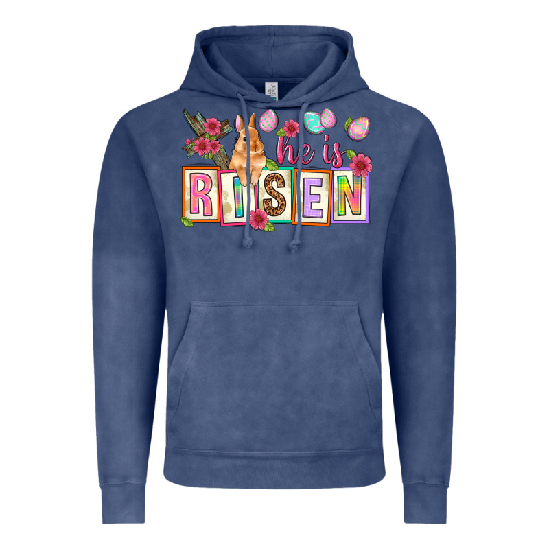 He Is Risen Vintage Hoodie by NancyCooperArtShop | Teevron
