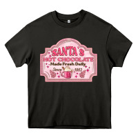Asphalt santas hot chocolate Heavy Core Tee - MaliasSmallBusiness