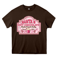 Santas Hot Chocolate Heavy Core Tee | Teevron