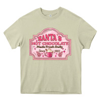 Mossy santas hot chocolate Heavy Core Tee - MaliasSmallBusiness