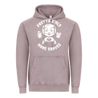 Vintage Zinc pretty girls make graves Vintage Hoodie - tuanDangUi