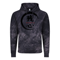 Cloud Black zanshin   remaining mind Vintage Hoodie - tuanDangUi