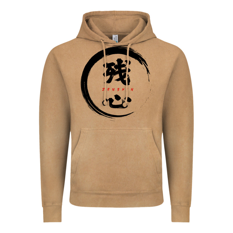 Zanshin   Remaining Mind Vintage Hoodie by tuanDangUi | Teevron