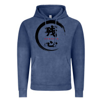 Vintage Denim zanshin   remaining mind Vintage Hoodie - tuanDangUi