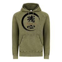 Vintage Olive zanshin   remaining mind Vintage Hoodie - tuanDangUi