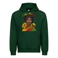 Forest Green little mister juneteenth black boy Urban Hoodie - BarkalooDesign
