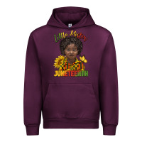 Mauve Wine little mister juneteenth black boy Urban Hoodie - BarkalooDesign