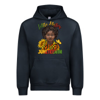 Navy little mister juneteenth black boy Urban Hoodie - BarkalooDesign
