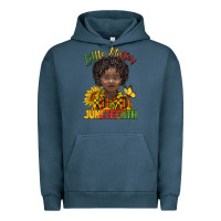 Pigment Midnight Navy little mister juneteenth black boy Urban Hoodie - BarkalooDesign