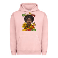 Pigment Salmon little mister juneteenth black boy Urban Hoodie - BarkalooDesign