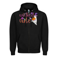 Black wicked cute Zipper Hoodie - BundleAndBundleShop