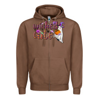Chestnut wicked cute Zipper Hoodie - BundleAndBundleShop