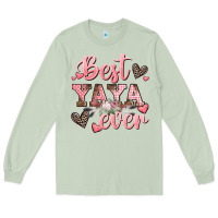Matcha best yaya ever mother's day Long Sleeve Tee - CowGirlArtShop