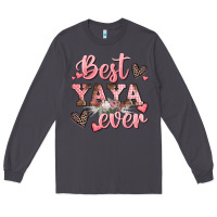 Smoke best yaya ever mother's day Long Sleeve Tee - CowGirlArtShop