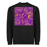Black Abstract Mardi Gras Seamless Pattern Heavyweight Sweatshirt - FaDigitalArtStudio
