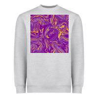 Heather Grey Abstract Mardi Gras Seamless Pattern Heavyweight Sweatshirt - FaDigitalArtStudio