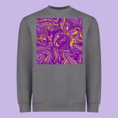 Abstract Mardi Gras Seamless Pattern Heavyweight Sweatshirt Designed By Fadigitalartstudio