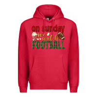 Cardinal on sunday we watch football Premium Hoodie - BundleAndBundleShop