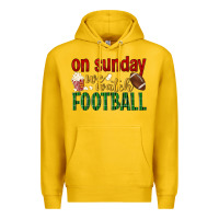 Lemon on sunday we watch football Premium Hoodie - BundleAndBundleShop