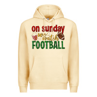 Pina Colada on sunday we watch football Premium Hoodie - BundleAndBundleShop