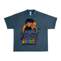 Midnight Navy spooky mama Urban Heavy Tee - JahusDesignShop