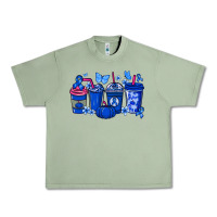 Oil Green Colon Cancer coffee cups blue ribbon Urban Heavy Tee - NancyCooperArtShop