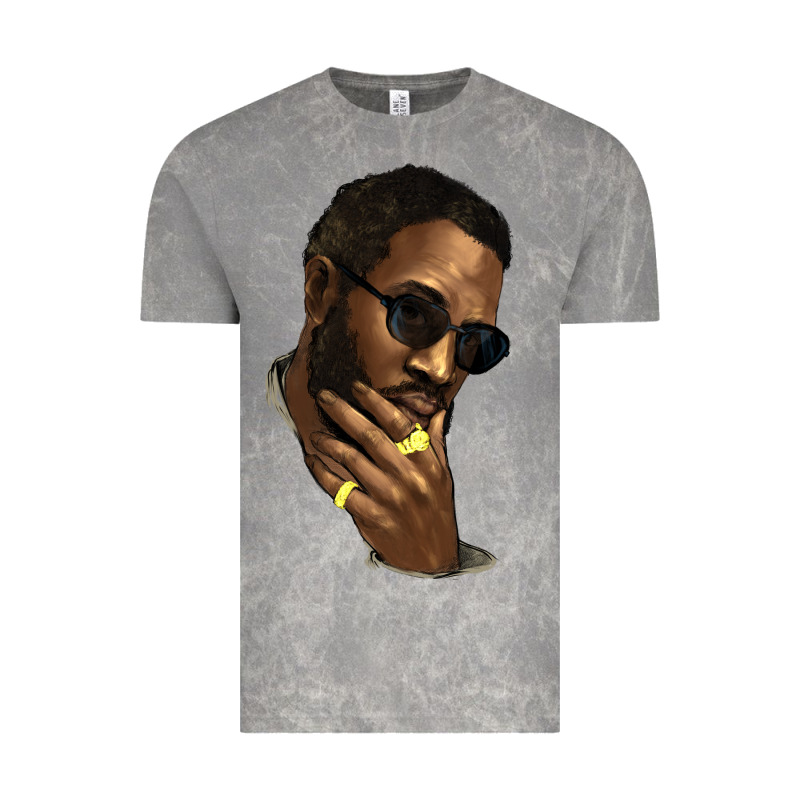 Black Man Vintage Tee by NancyCooperArtShop | Teevron