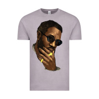 Vintage Zinc black man Vintage Tee - NancyCooperArtShop