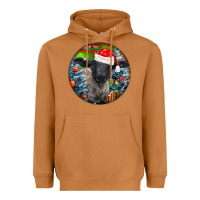 Meerkat christmas suffolk baby sheep ornament Heavyweight Hoodie - LillyAllenDesigns