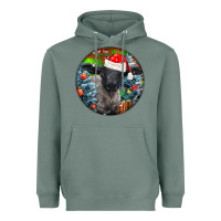 Sage christmas suffolk baby sheep ornament Heavyweight Hoodie - LillyAllenDesigns