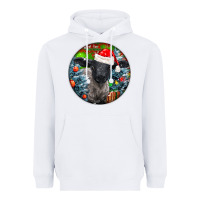 Christmas Suffolk Baby Sheep Ornament Heavyweight Hoodie | Teevron
