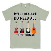 Matcha Yes I Really Do Need All These Guitars Classic Tee - Bettercallsaul