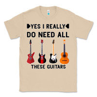Mushroom Yes I Really Do Need All These Guitars Classic Tee - Bettercallsaul