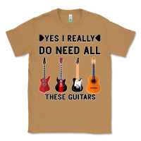 Toasted Coconut Yes I Really Do Need All These Guitars Classic Tee - Bettercallsaul