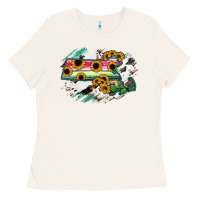 Bone Massachusetts State Map Ladies Tee - RanaPortraitStore