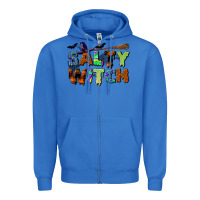 True Royal salty witch Zipper Hoodie - BundleAndBundleShop