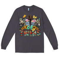 Smoke mom of twins girls mother's day Long Sleeve Tee - CowGirlArtShop
