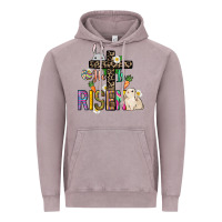 Vintage Zinc He is risen Easter Vintage Hoodie - NancyCooperArtShop