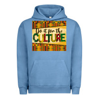 Pigment Pebble Blue do it for the culture juneteenth tumbler Urban Hoodie - BarkalooDesign