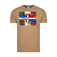 Vintage Coffee Mexican and Puerto Rico Flag Vintage Tee - texasbilliewilder