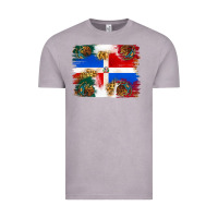 Mexican And Puerto Rico Flag Vintage Tee | Teevron