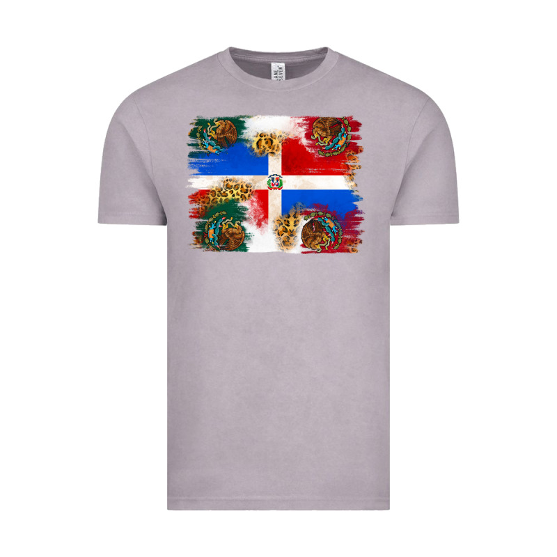 Mexican And Puerto Rico Flag Vintage Tee by texasbilliewilder | Teevron