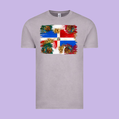 Mexican And Puerto Rico Flag Vintage Tee Designed By Texasbilliewilder